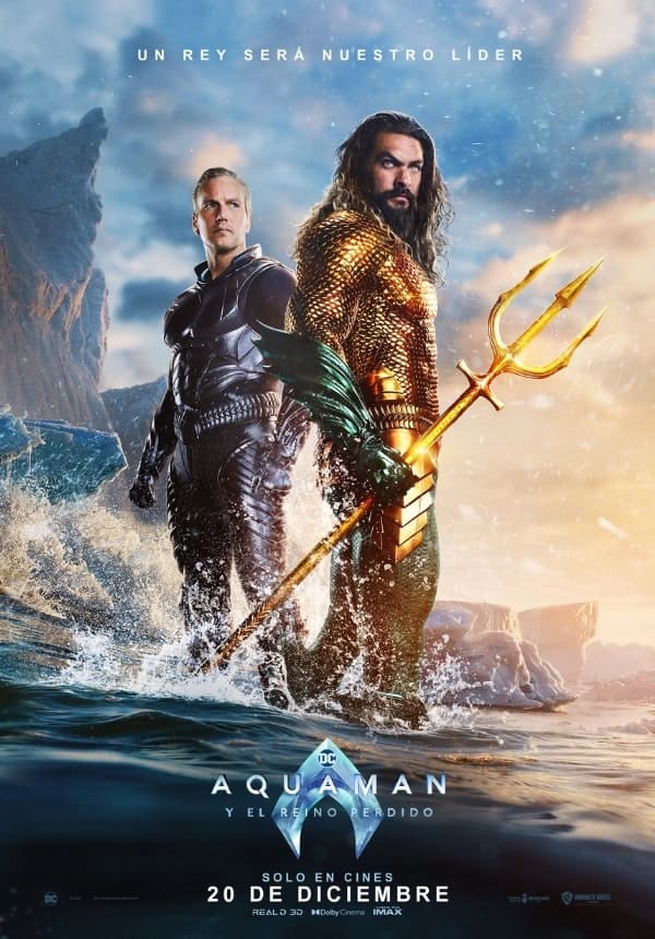 AQUAMAN Y EL REINO PERDIDO 3D