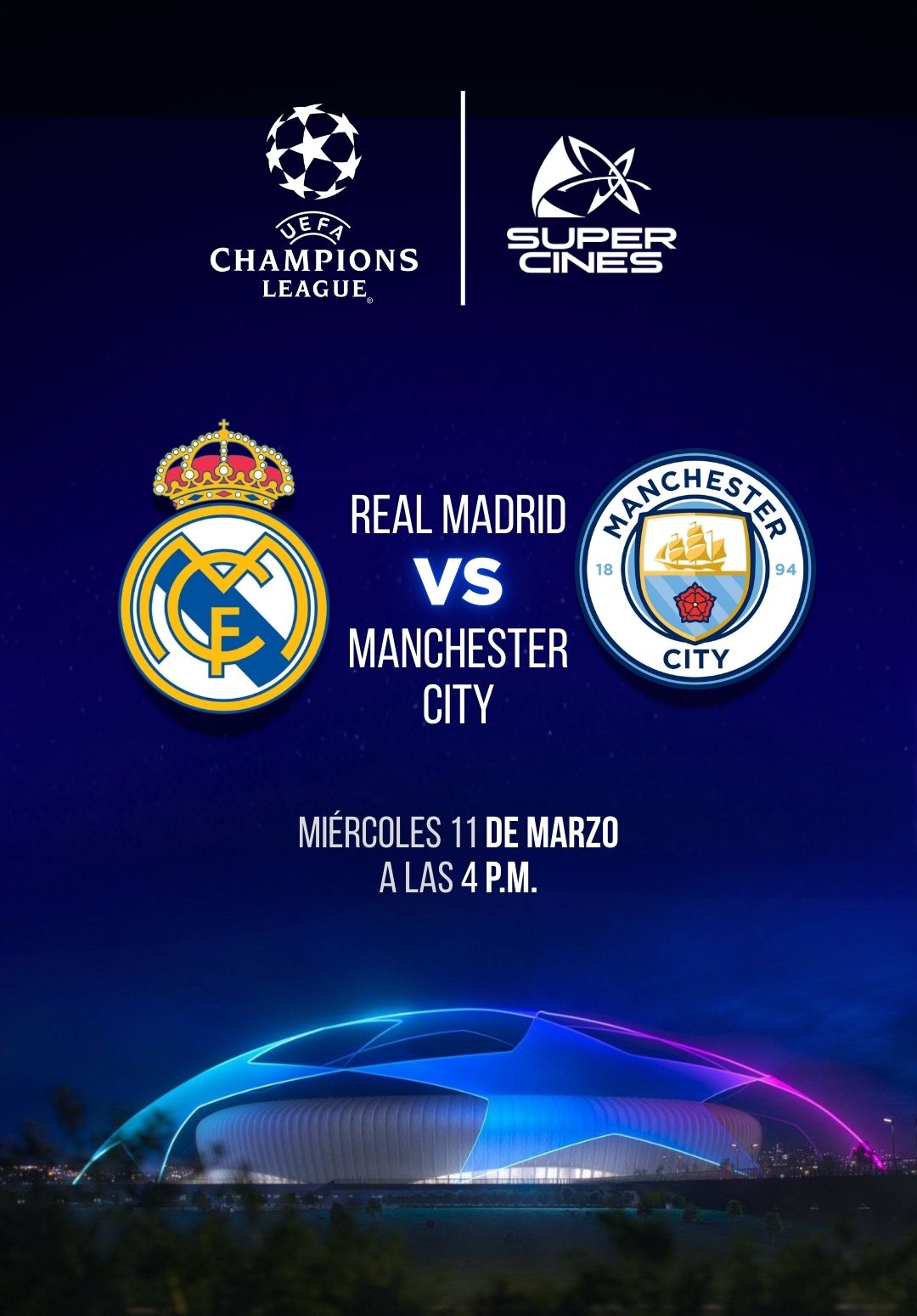 REAL MADRID VS MANCHESTER CITY