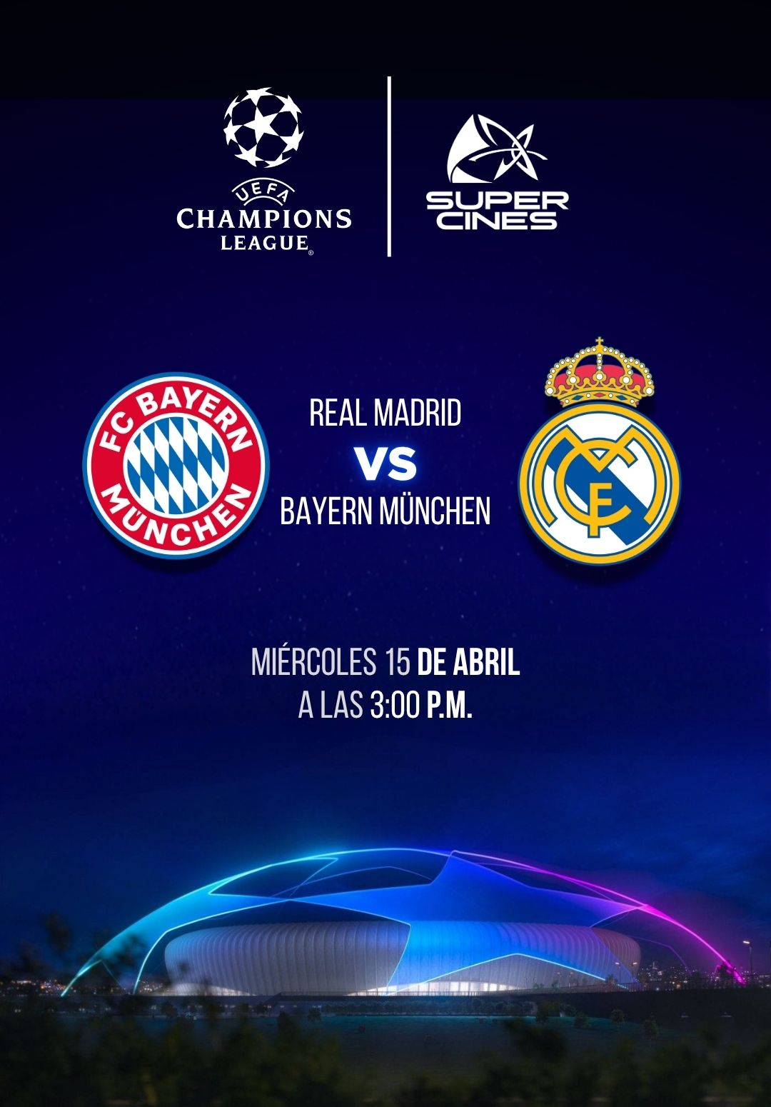 BAYERN MÚNICH VS REAL MADRID