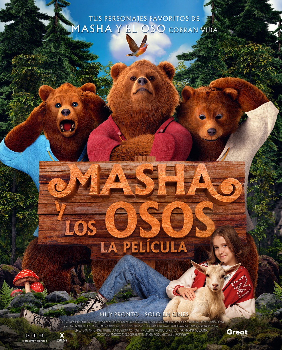 MASHA Y LOS OSOS: LA PELíCULA